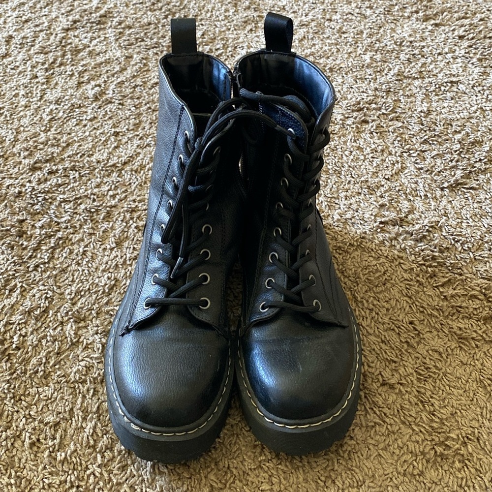 Black boots
